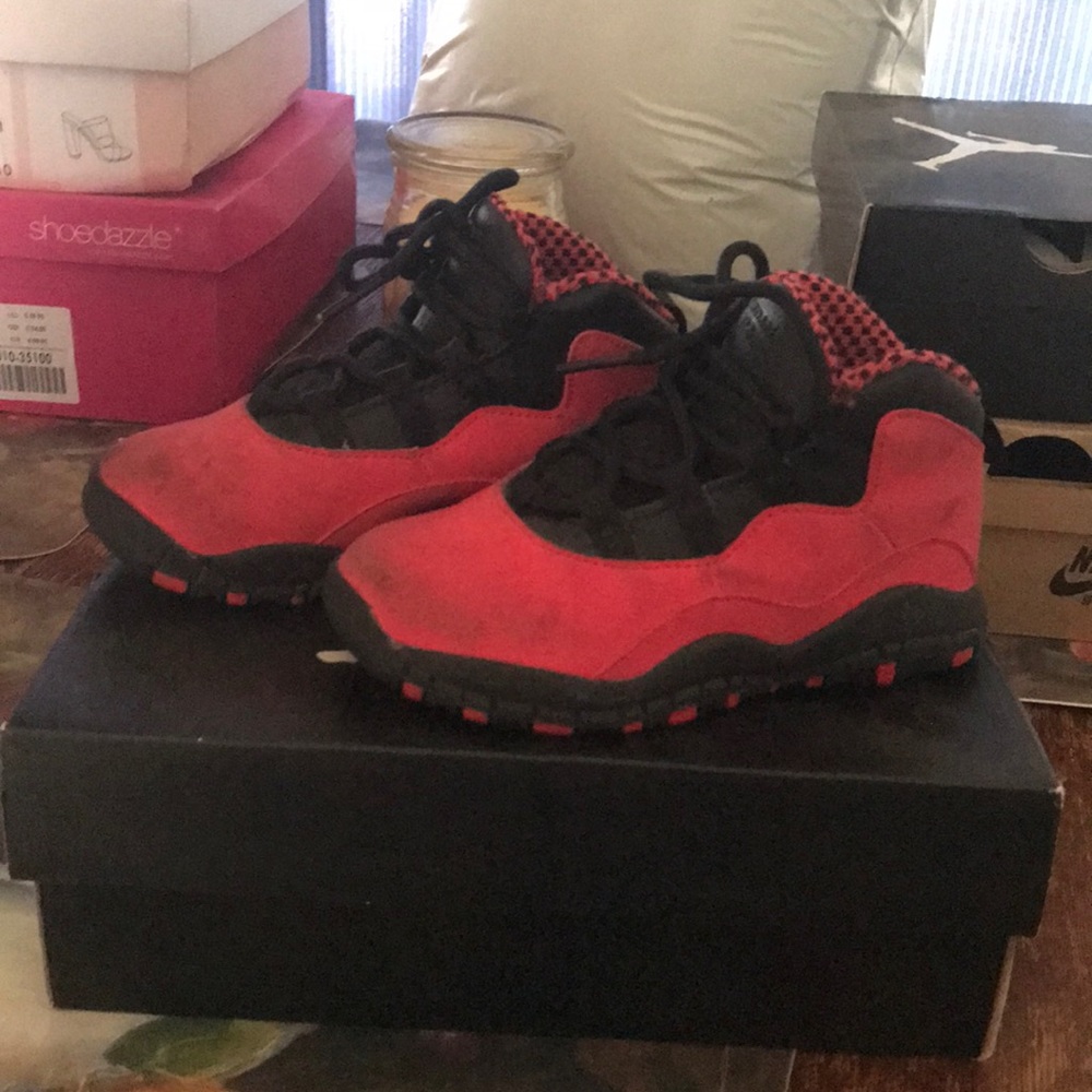 Authentic Jordan 6 retro red/black